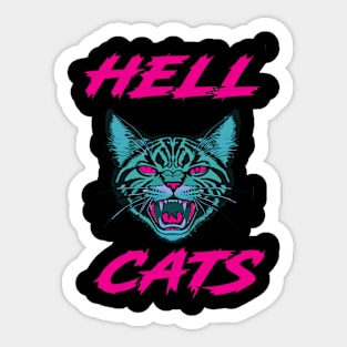 Hell Cat Sticker